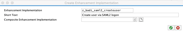 SE80 create enhancement implementation