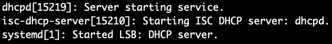 dhcp static assignment