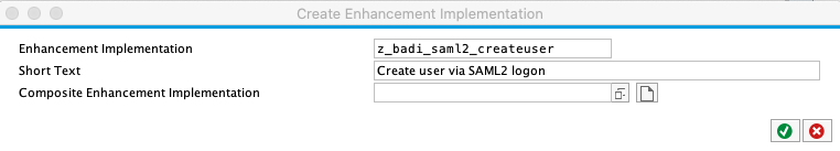 SE80 create enhancement implementation