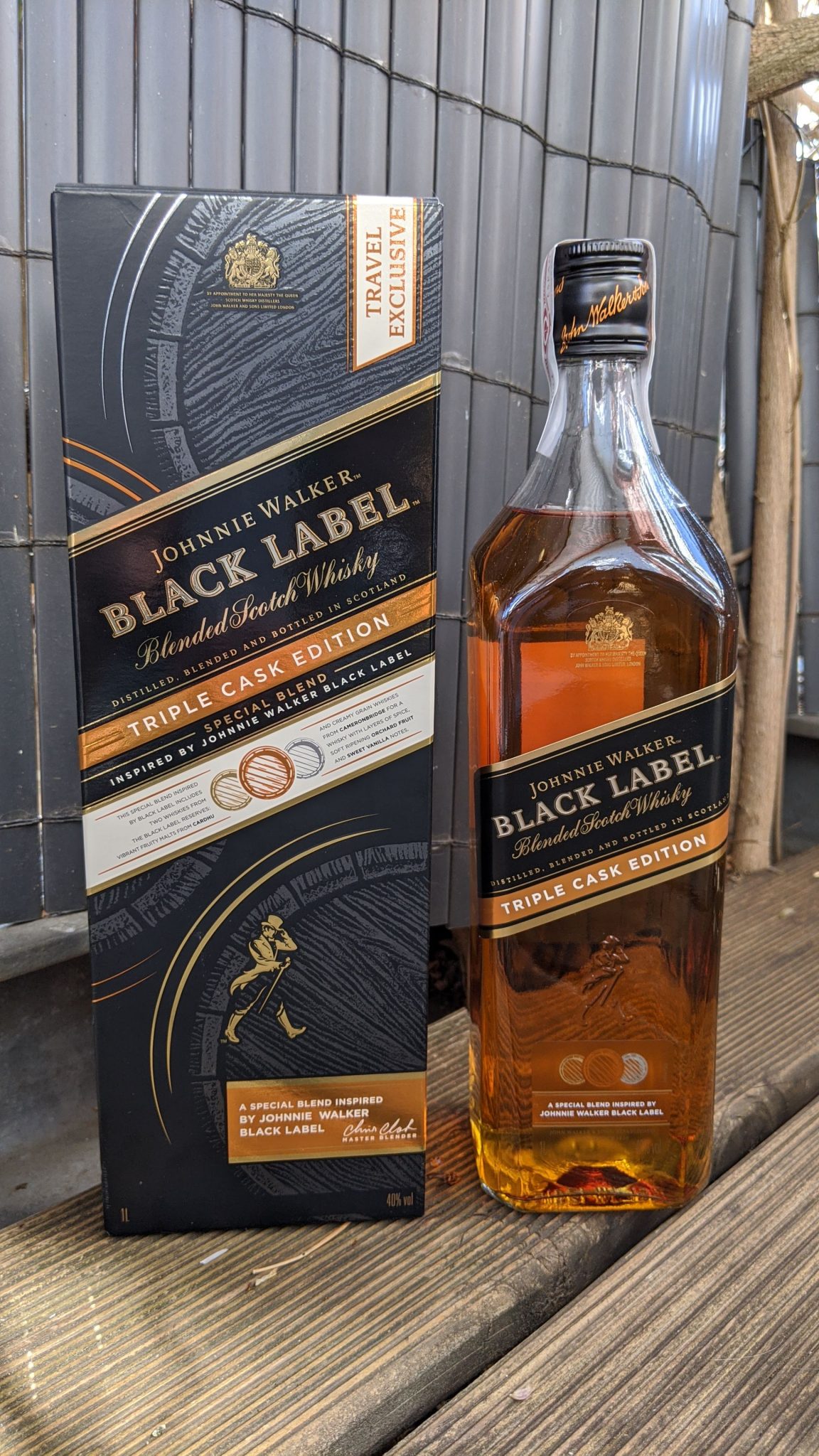Johnnie Walker Black Label Triple Cask Edition It's full of stars!